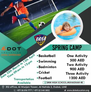 Spring Camp In Dubai – Dot Education